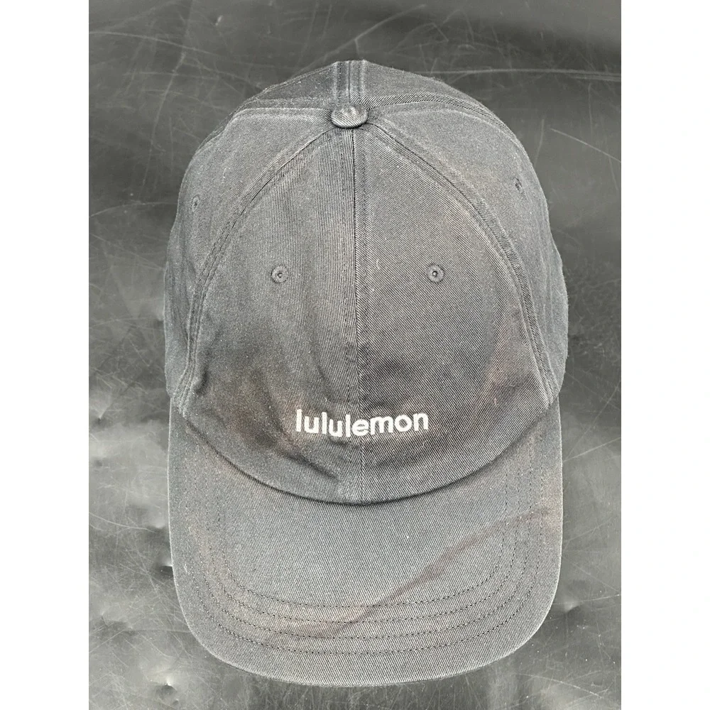 Lululemon‎ Classic Ball Cap Adjustable Hat Size L/XL LU9BOTS black